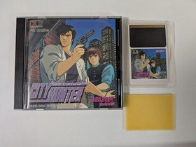 City Hunter PC Engine Super CD-ROM2 PCE Retro Action Game Japan Import Tested