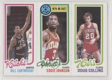 1980 Topps Bill Cartwright Doug Collins Eddie Johnson #179-13-166 Rookie RC HOF