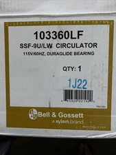 Bell& Gossett 103360LF Recirc Pump Stainless Steel
