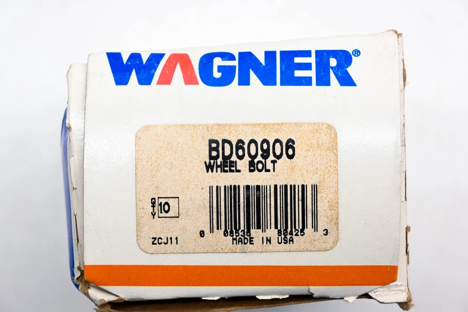 Wagner BD60906 车轮凸耳钉数量 10 NOS — 第 3/3 张图片