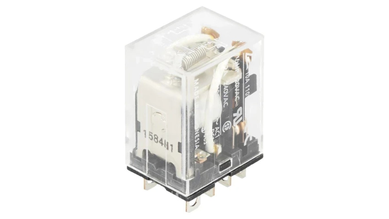 Relay: Electromagnetic DPDT Coils: 12VAC LY2 12VAC