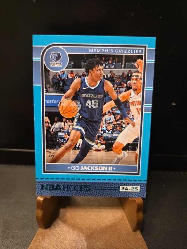 2024-25 NBA Hoops GG Jackson II Light Blue /175 No. 106