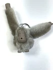 KIPLING 2” Monkey Gorilla Grey Key Chain Ring Bag Charm Fob JAVI - NEW, Box Ship