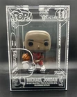 Michael Jordan Exclusive Funko Pop! 11 in Clear Die-Cast Acryliuc Case