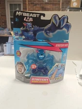 Mr Beast Lab Heroes Stretchy Hero Hypercharged Blue Panther 5"  Figure (A-170)