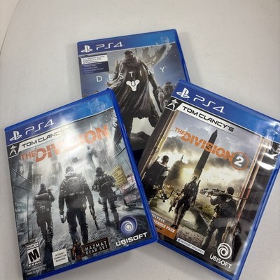 Lot Of 3 Tom Clancy s The Division, The Division And Destiny (PlayStation 4 PS4)