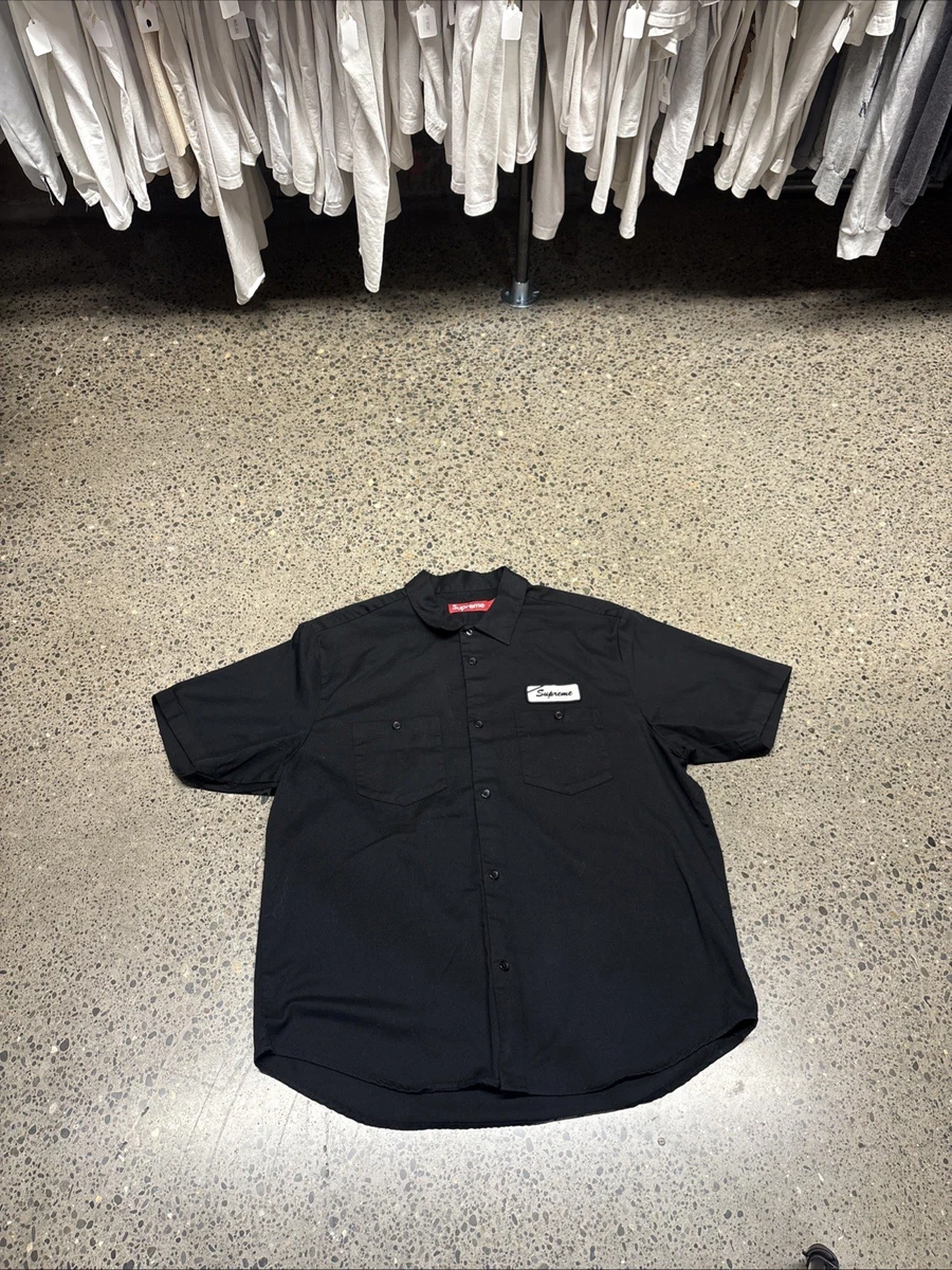 Supreme Black Casual Button-Down Shirts for Men for sale | eBay