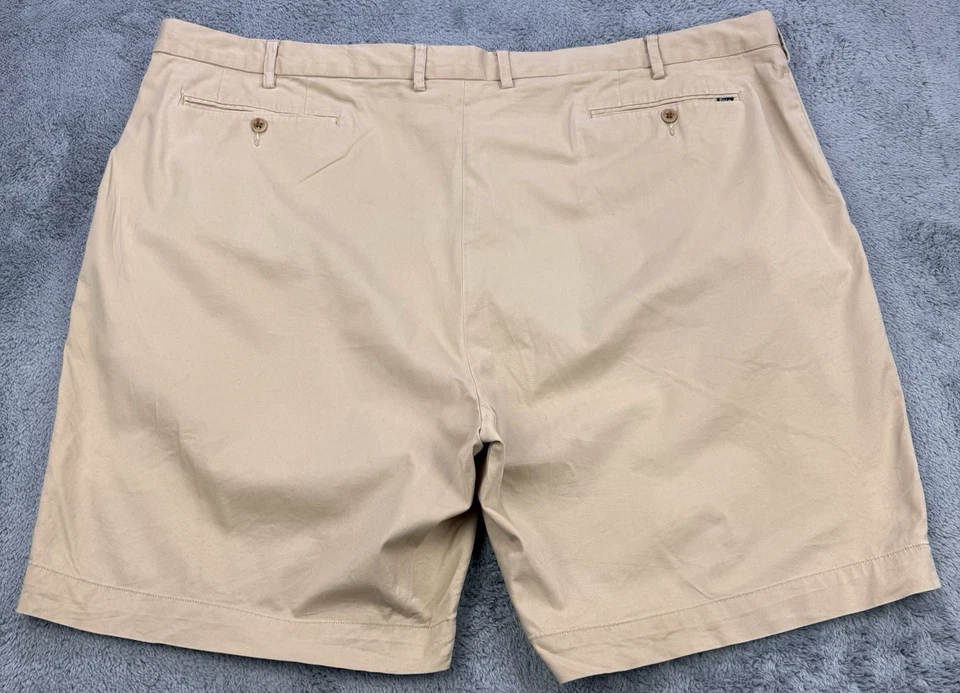 Polo Ralph Lauren Chino Shorts Men 48B  Stretch Camp Golf Preppy 9" Classic Fit - Image 4 of 4