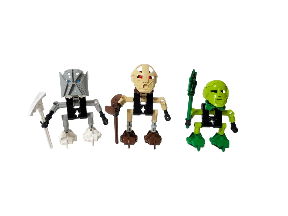 LEGO Bionicle Lot Turaga 2001 All 6 Village Elders of Mata Nui (8540 8545) - Image 4 of 4