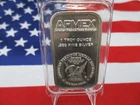 APMEX 1 Troy Oz Fine Silver Bar  Sealed  Bullion Investment  USA