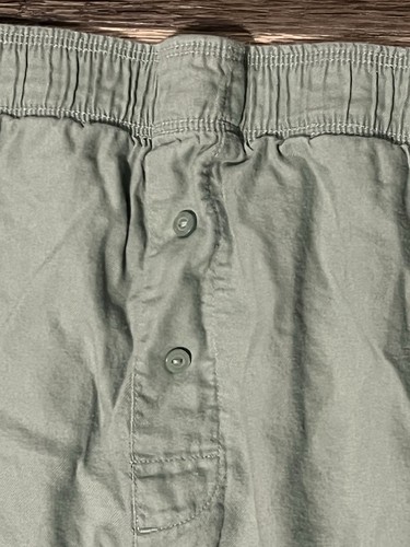 Victoria's Secret pink-grüne kurze Shorts vorne geknöpft Damen Medium " - Bild 3 von 4
