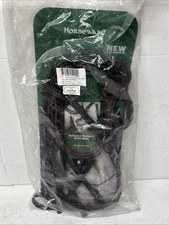 Horseware Ireland Micklem 2 Deluxe Competition Bridle w/ Reins sz STANDARD HORSE