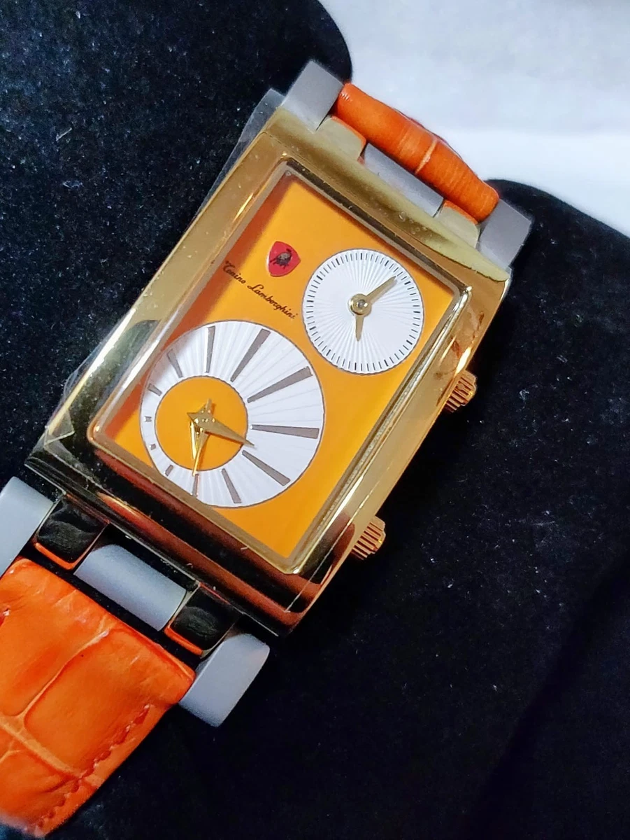 NWT Tonino Lamborghini Dual Time Gold Tone Luxury Women\'s Watch Tonino Lamborghini Two Tone Watch - 18k Gold & Stainless  main image 2