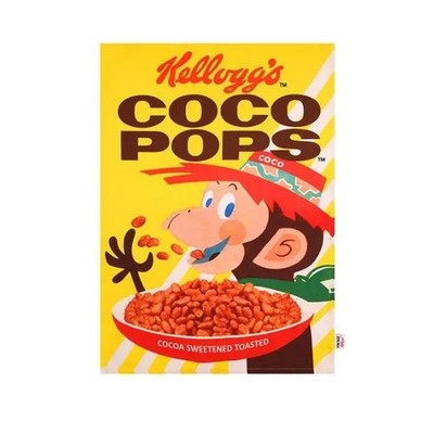 Vintage Kellogg's Coco Pops Geschirrtuch
