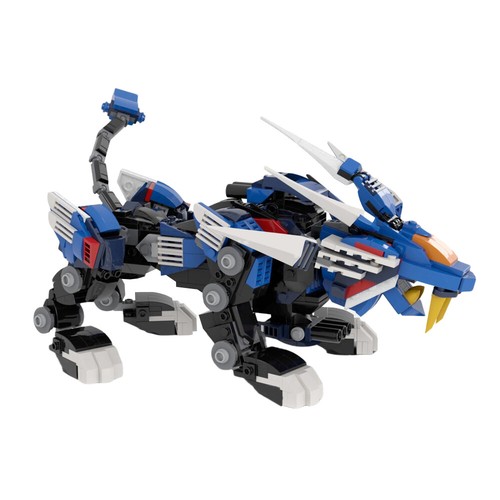Zoids-Blade-Liger Building Blocks Set Mechanical Beast MOC DIY Model Bricks Toys - 第 4/5 張圖片