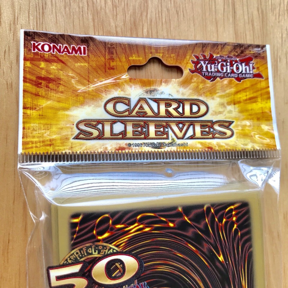 Deck Sleeves Yugioh Yu-Gi-Oh! Deluxe Card Sleeves 50 Pack, Tournament Legal, Official Konami Konami Yugioh Back Sleeve Deck Sleeves Yugioh Yu-Gi-Oh! Deluxe Card Sleeves 50 Pack, Tournament Legal, Official Konami Konami Yugioh Back Sleeve