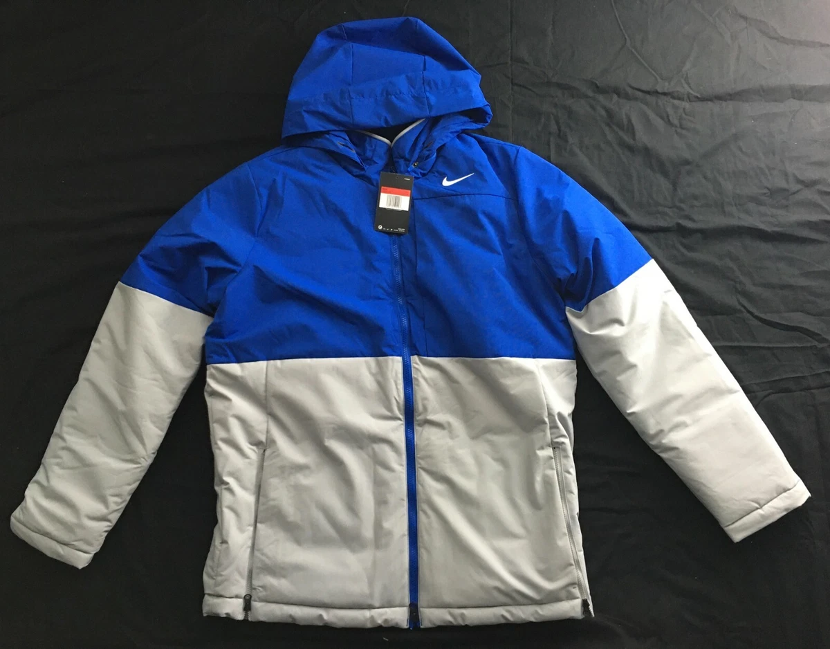 Nike Shield Heavyweight Jacket Men s Multi Size Blue Grey AO5970