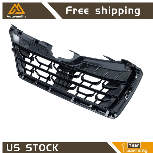 Conjunto de rejilla superior delantera de plástico negro apto para Subaru Forester 2022 2023-2024 - Imagen 11 de 18