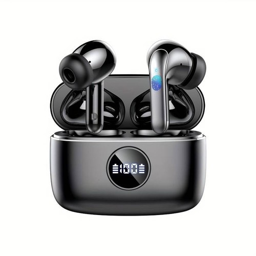 Wireless Earbuds Headphones Type-C Fast Charge Case 13mm Speaker Long Playtime - Picture 16 of 17