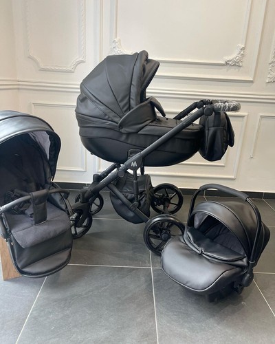 Passeggino MOMMO AAA 3 in 1 eco pelle - sedile Cosmo I Size - Foto 19 di 146