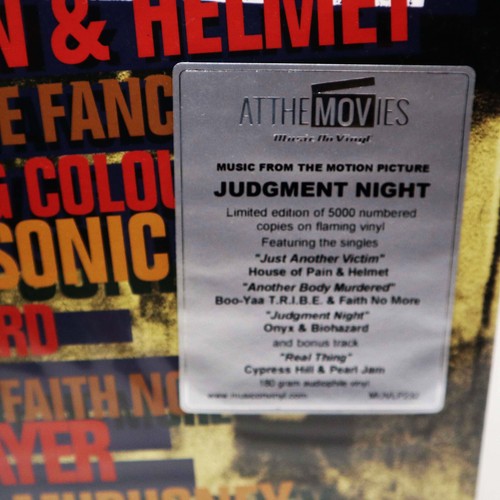 2020 VARIOUS - JUDGEMENT NIGHT 180g FLAMING VINYL RECORD CD SEALED LTD EDITION - Imagen 7 de 7