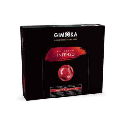 N.300 Gimoka Espresso Intenso Aluminum Capsules Compatible With Nespresso