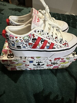 Adidas Nizza Limited Edition Hello kitty Design Size Sold