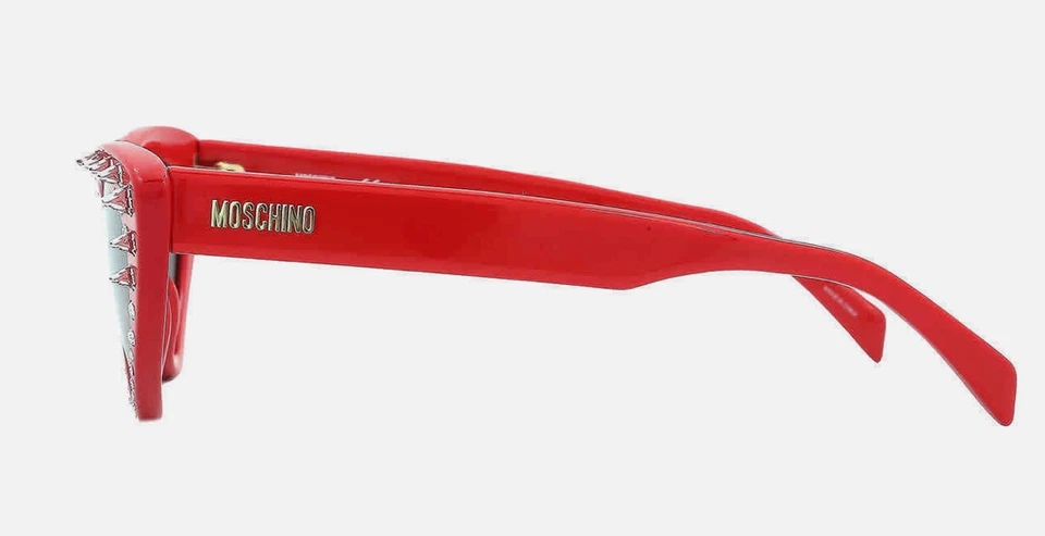 ¡LO ÚLTIMO! NUEVO MOSCHINO Gafas de sol ojo de gato para damas MOS006/S/STR 0C9A/IR 52 MOS006/S/STR Foto 4 de 4