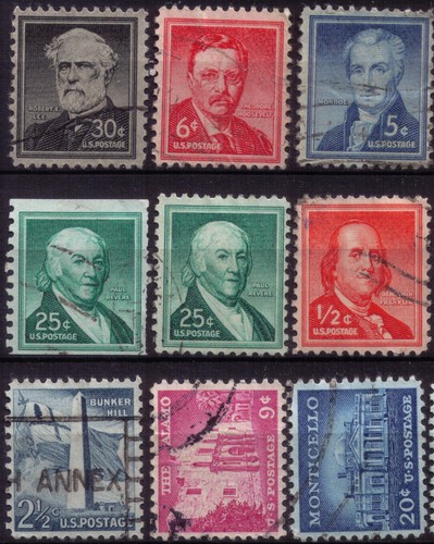 Worldwide US Machin Ireland GB India Kansas Israel Poland &moreVintageLot#1664 - Picture 5 of 21
