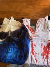 Custom Scary Blood Skull Hoodie X Large Horror Halloween