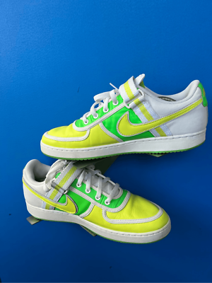 Nike Mens Vandal Low Radiant Green Sonic Yellow Sneakers  display picture 3