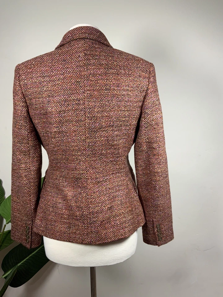 Chaqueta Blazer The Limited Mezcla Lana Boucle Talla 8 $158 Foto 3 de 4