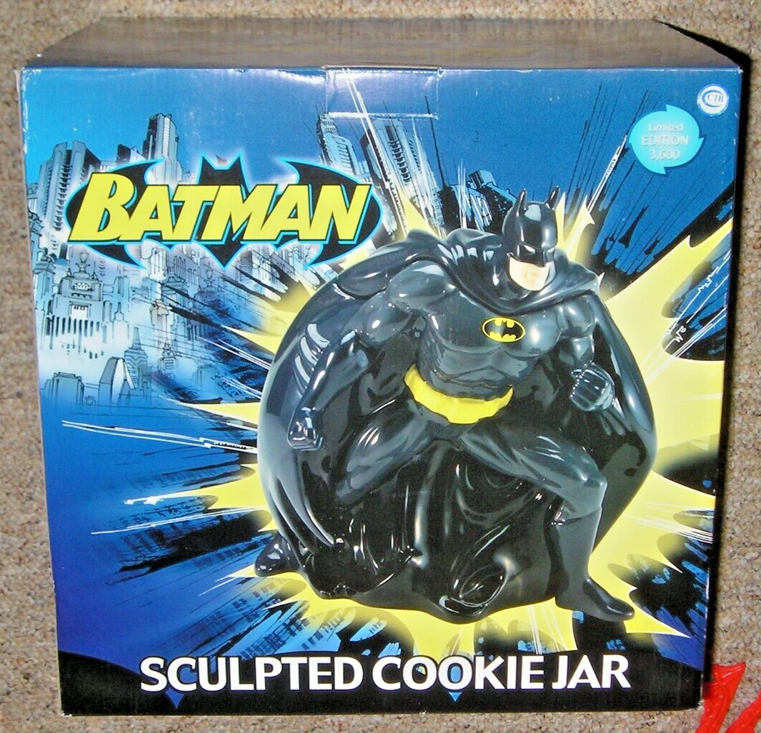 Batman Cookie Jar MINT in BOX Big Bang Theory #461 Vandor DC