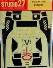 DECAL: 1/20 S27DC846 Brabham BT46 Full Sheet