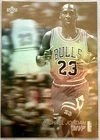Michael Jordan Real Hologram Card, Upper Deck MVP Silver