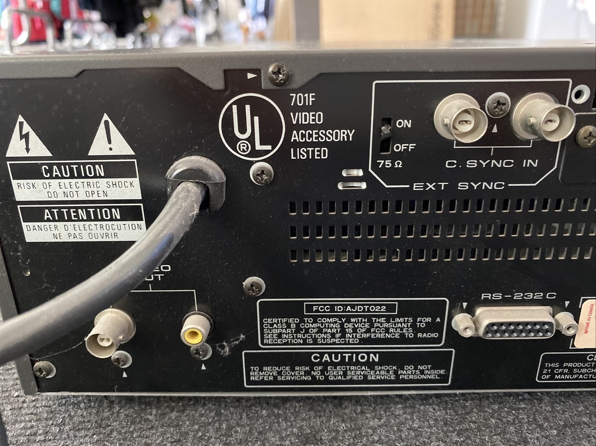 PIONEER LD-V4400 NTSC Industrial HighEnd Laserdisc-Player
