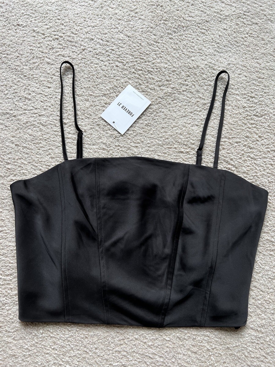 satin tank top forever 21