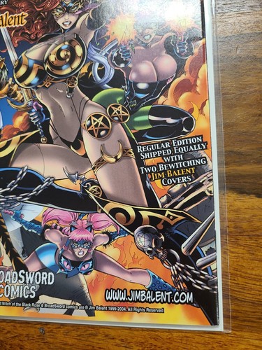 Tarocchi Strega della Rosa Nera #28 B Jim Balent Broadsword Comics quasi nuovi 9,4 π π₯ - Foto 8 di 10