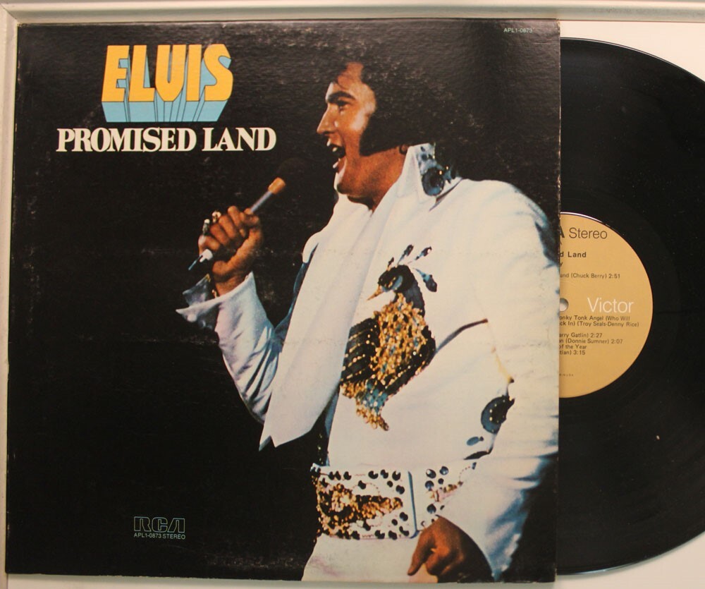 Elvis Presley Tan Label Lp Promised Land On Rca - Vg++ / Vg++ | eBay