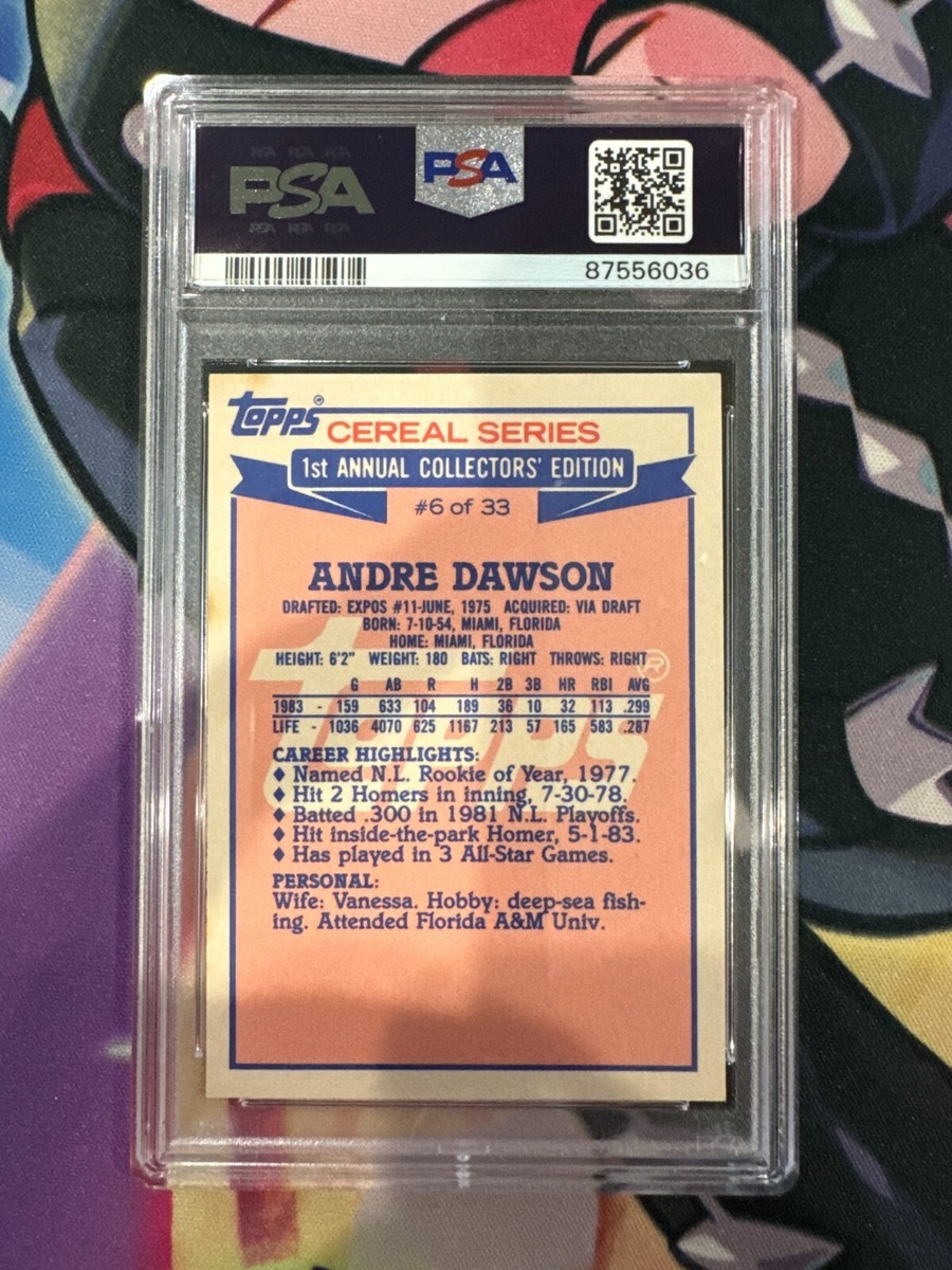 2023 Topps Archive Signatures Andre Dawson 1/1 Cubs | eBay