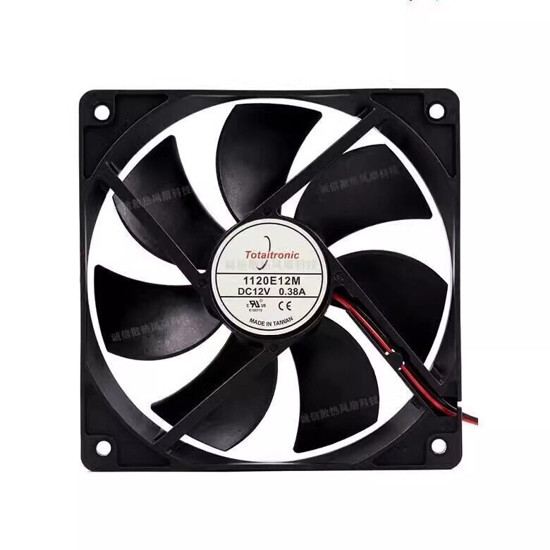 Tota tronlc 1120E12M DC12V 0.38A 120*120*25MM 2-wire high