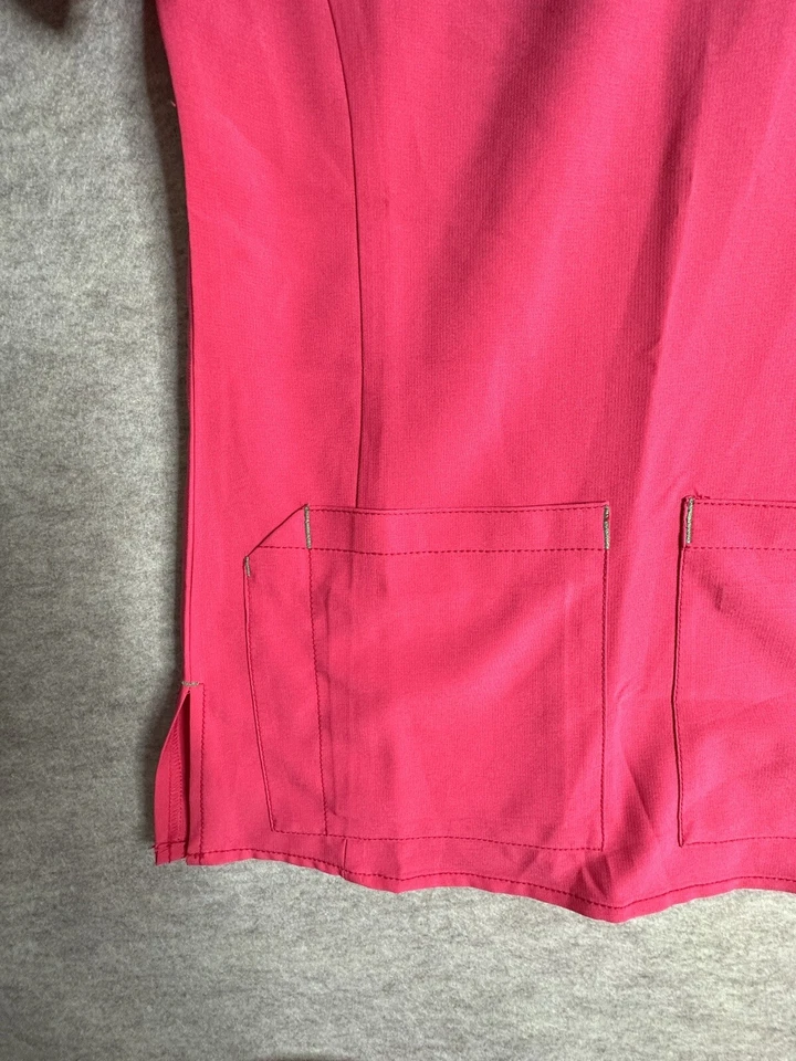 Carhartt Scrub Top Womens Pink XS Nwt Medical Wear - Image 4 of 4