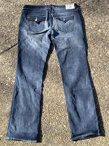 TRUE RELIGION BLAUE JEANS SWAROVSKI KRISTALL PAVE WILD WILLOW, DAMEN 34, 36x33 - Bild 7 von 10