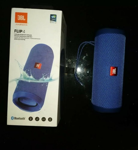 JBL Flip 4 Portable Speaker - Blue for sale online | eBay