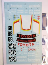 Decalpool 1/24 Toyota Celica LB Turbo #68/56 Group 5 1977 Decal Sheet DP268