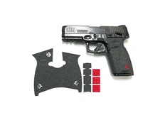 HANDLEITGRIPS Textured Rubber Gun Grip  for Taurus G3 with Red Insert