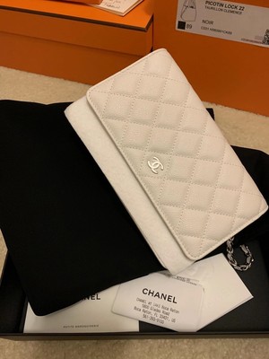 chanel woc white