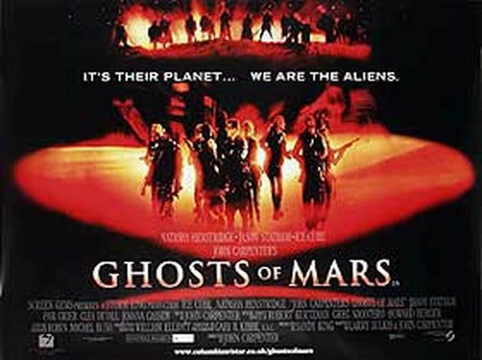 Ghosts Of Mars Original Movie Poster