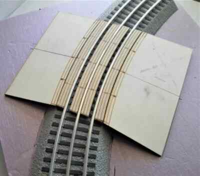 Crossing & Ramp Set for Lionel/MRGS O Scale 3-rail 84'' Diameter sectional track