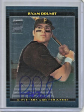 Ryan Doumit 2002 Bowman Chrome Autograph Rookie